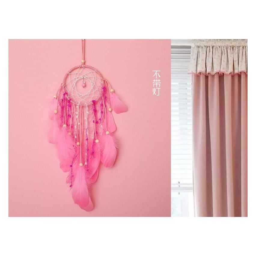 Cover-Discount DIY Bastel-Set Traumfänger Dreamcatcher pink (SU11A)