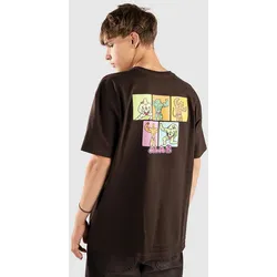 A.LAB Hit The Gym Boxy T-Shirt dark chocolate Gr. S