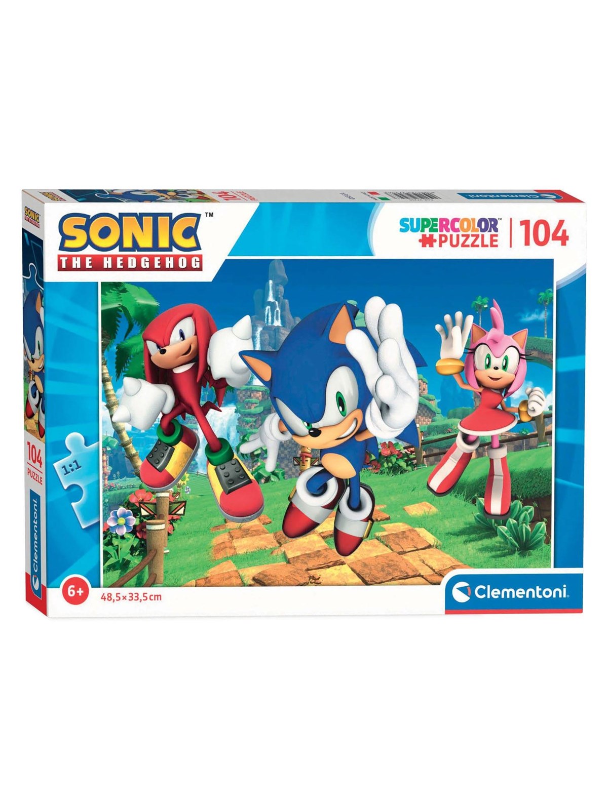 Clementoni Jigsaw Puzzle - Sonic 104st. 2D Puzzles