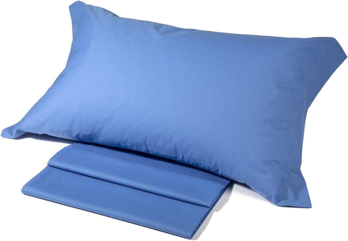 Tweepersoons Beddengoed Set van 100% Katoen in Oceaanblauw