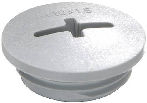Wiska 10062516 EVSG M20 RAL 7001 Verschlussschraube M20 Polyamid Silber-Grau (RAL 7001)