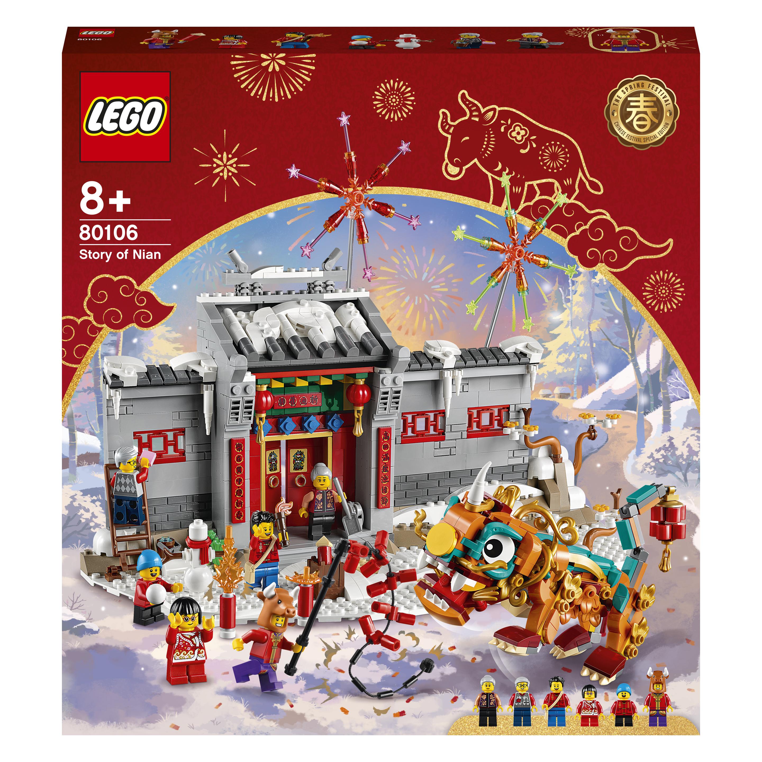LEGO Geschichte von Nian (80106, LEGO Seltene Sets) (80106)
