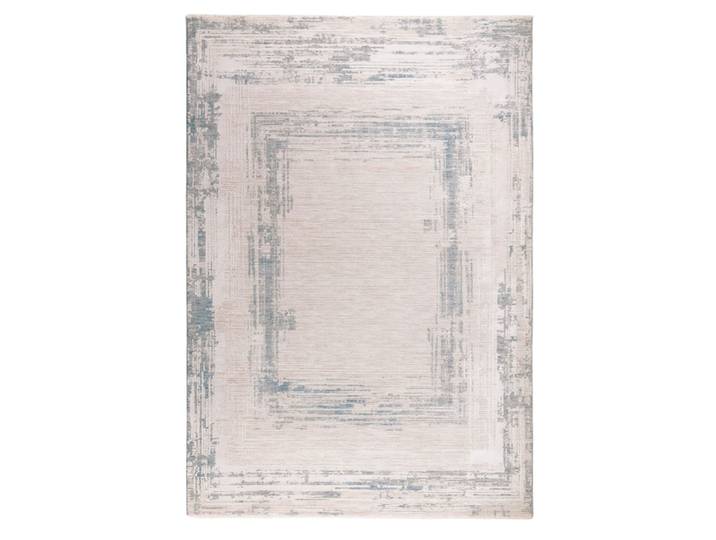 Tapis tissé plat moderne bleu 120x160 cm