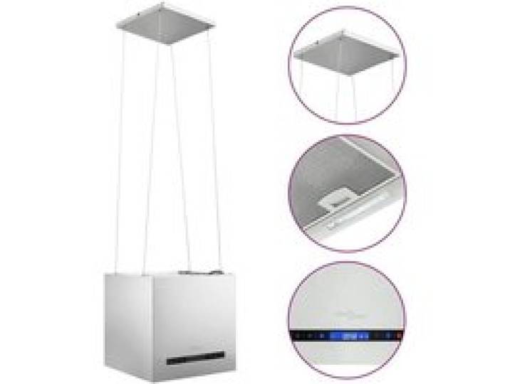 GARS Economique Hotte cuisine Economique Hotte aspirante suspendue à capteur tactile LCD 37 cm Acier inoxydable(7684)