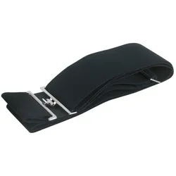 Kerbl Elastic Deckengurt elastisch schwarz 8cm, Größe: One Size