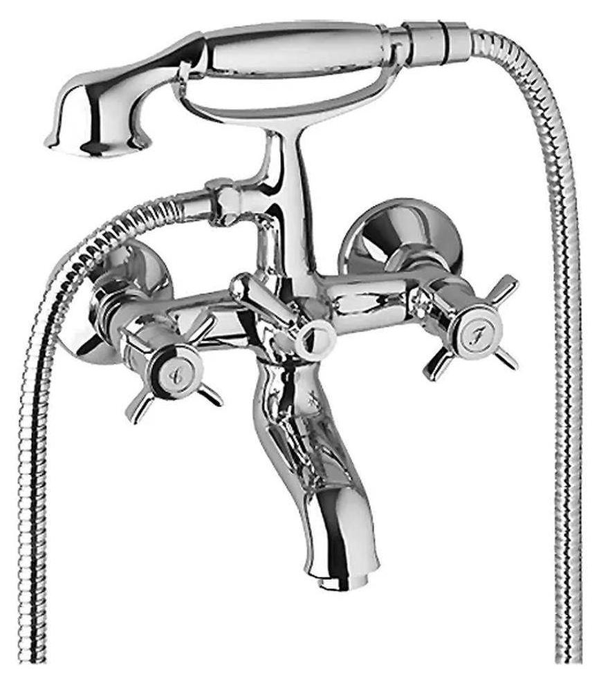 Badewannenarmaturen mit Brause Chrom