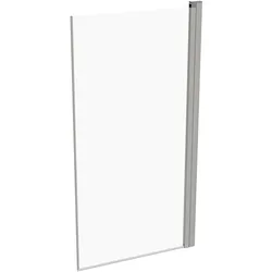 Hüppe, Badewanne, Design pure Badewannenabtrennung, 1-teilig, Breite 750mm, Höhe 1500mm, 8P1901087321