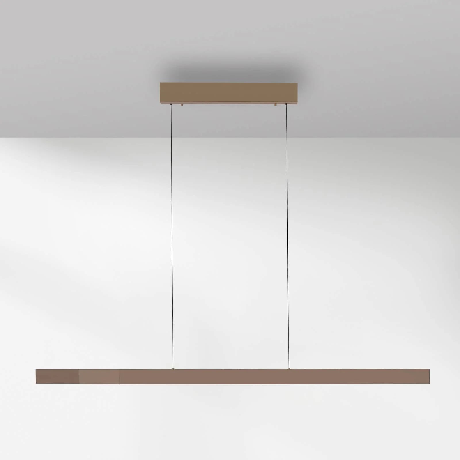 Paul Neuhaus Adriana Square Hanglamp - Brons - Modern - Dimbaar - LED