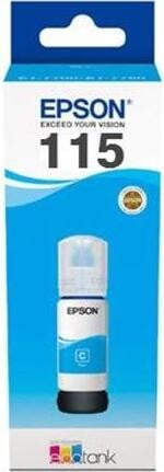 Epson EcoTank 115 Cyaan Navulinkt 70 ml voor Epson L8160 en L8180