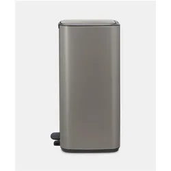 Brabantia Bo Waste Bin, Abfalleimer, Grau