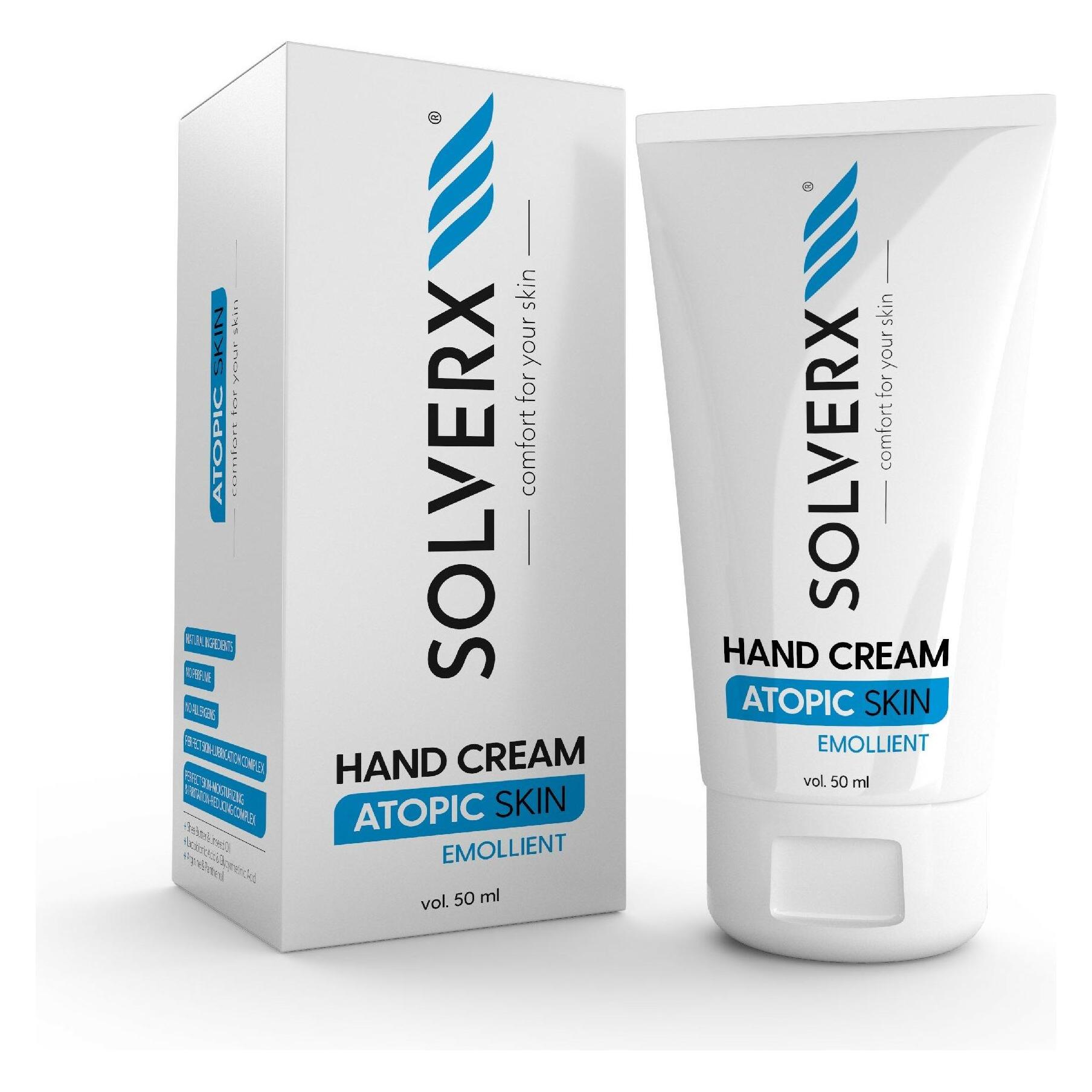 Solverx Atopic Skin Hand And Nail Cream For Atopic Skin 50Ml (50 ml) (1070112)