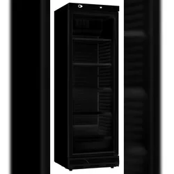 Kühlschrank Topo | 1 Glastür | 382L | Keine Canopy | HxBxT 185x59,5x65cm + CHEFGASTRO Geschirrtuch