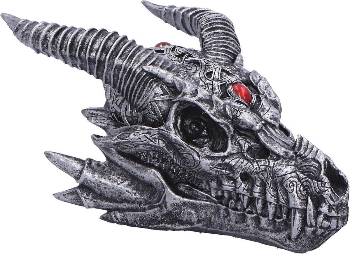Gothic Decoratieve Draken Schedel Tribal Flame voor op tafel
