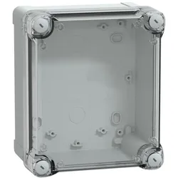 Schneider Electric NSYTBP191610HT PC-Geh. IP66 IK08 RAL7035 In.H175B150D100Auß.H193B164D105 Transp.cover H40