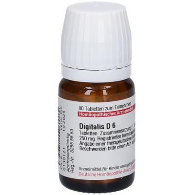 Digitalis D 6 Tabletten 80 St