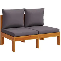 vidaXL, Gartenlounge, Matenville (2x Eckteil + 4x Sofa + 2x Tisch)