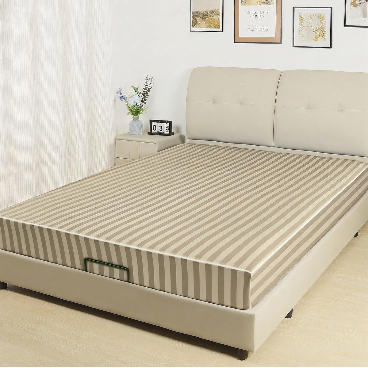 Omgoods Lirex Satin Hoeslaken - Luxe Polyester Satin - 180 x 200 cm