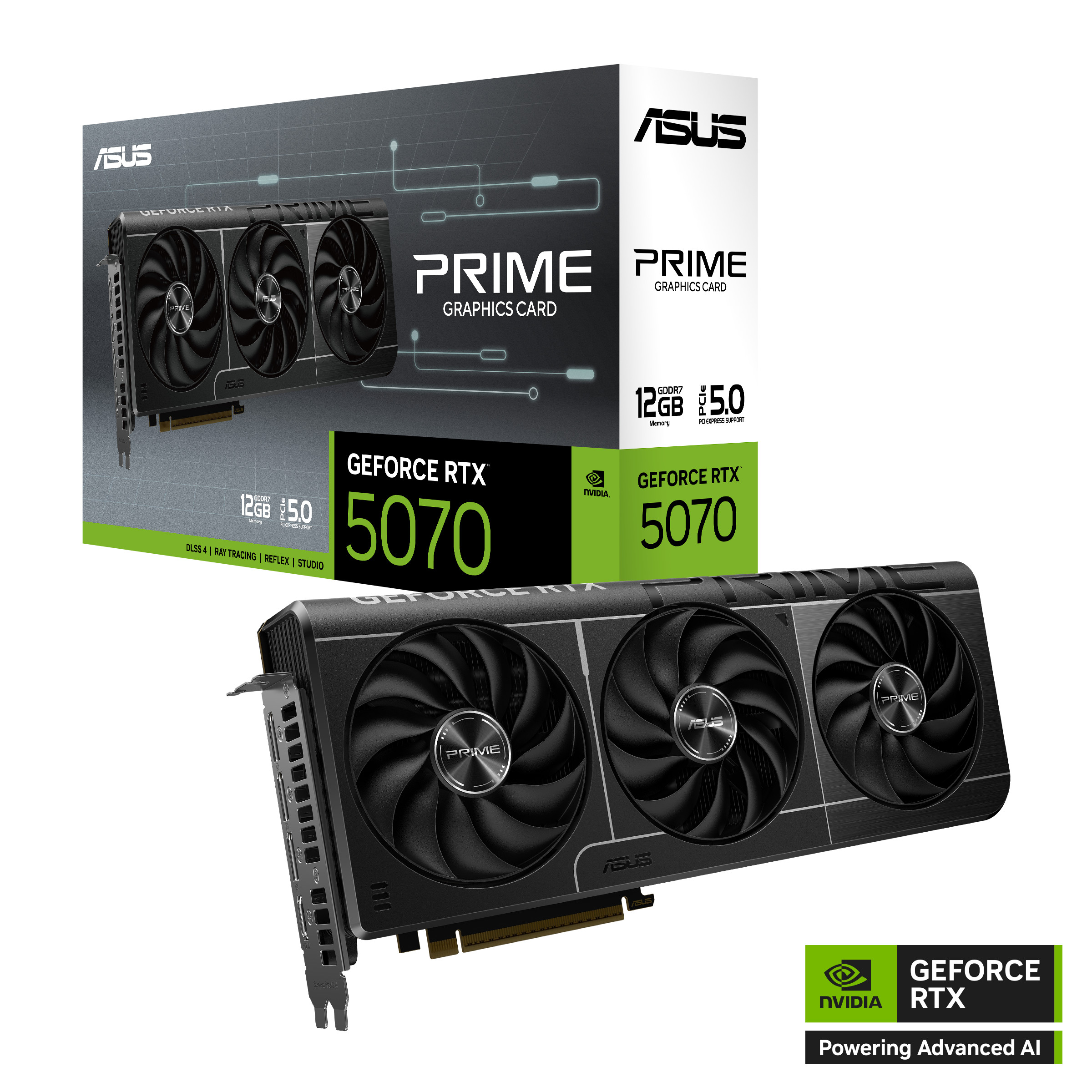 ASUS PRIME GeForce RTX 5070 PRIME-RTX5070-12G Grafikkarte 12 GB