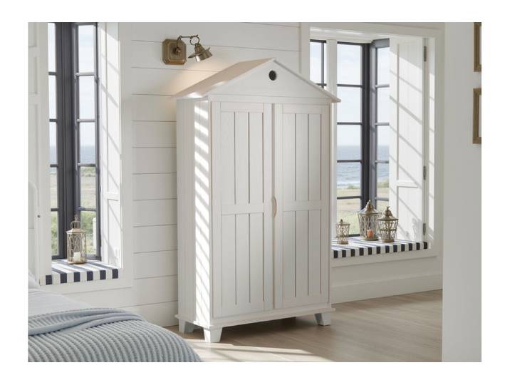 Armoire 2 portes style cabanon de plage