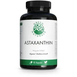 GREEN NATURALS Astaxanthin 8mg Blutregenalge vegan 90 St