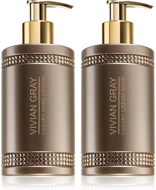 Vivian Gray Crystals Brown coffret cadeau nutrition et hydratation