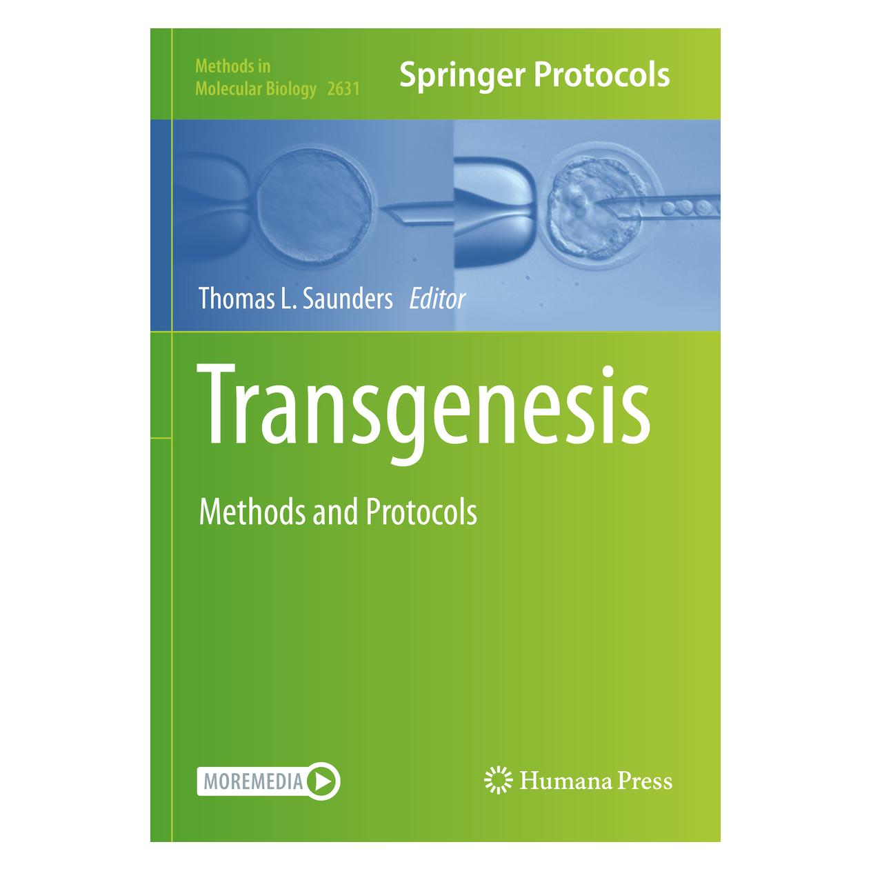 Springer Transgenesis (Englisch, Softcover, Thomas L. Saunders) (57038513)