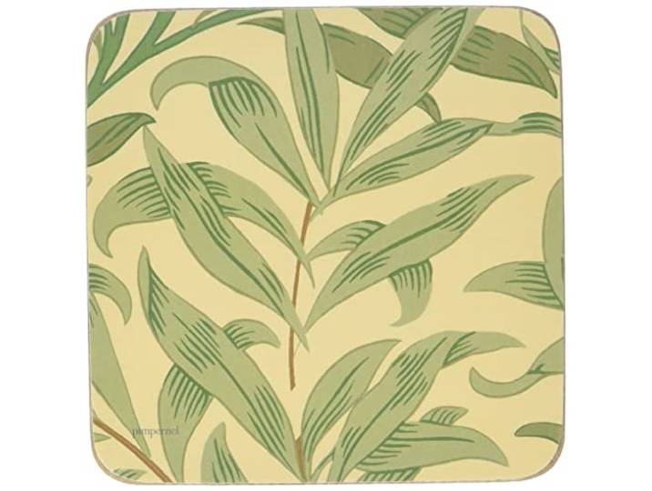 Portmeirion Home & Gifts Lot de 6 sous-Verres Vert Saule