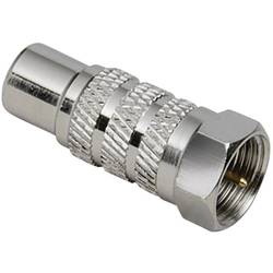 BKL Electronic Cinch-Adapter Cinch-Buchse - F-Stecker 1 St. 0403102