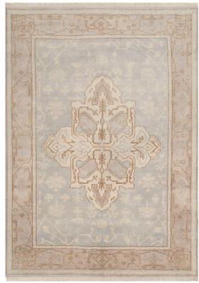 SAFAVIEH Couture Hand-knotted Oushak Richtsje Traditional Oriental Wool Rug with Fringe