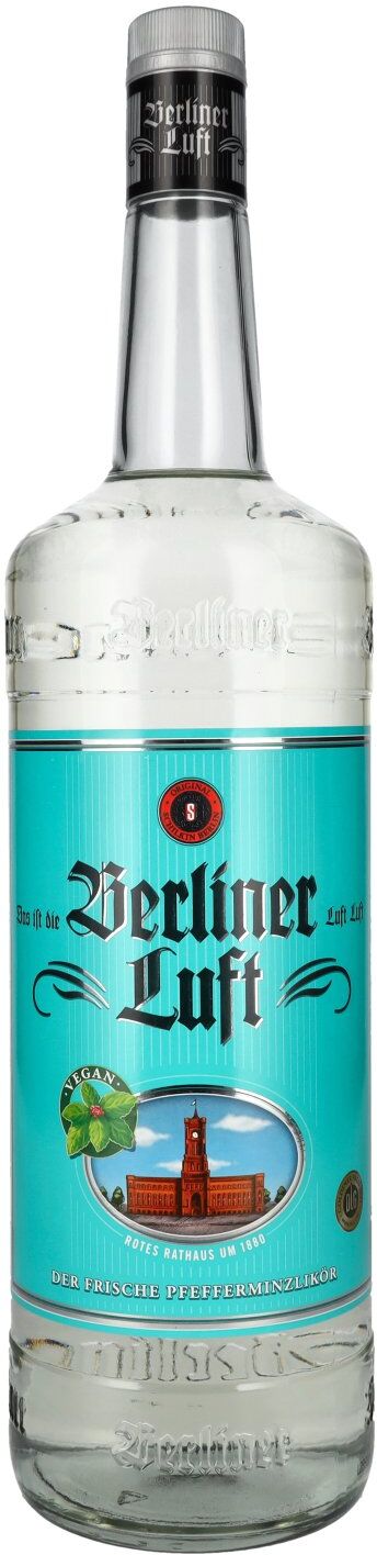 Berliner Luft DER FRISCHE Pfefferminzlikör 18% Vol. 3l