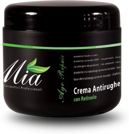 Mia Cosmetici Crema Viso Antirughe Con Retinolo 500 Ml
