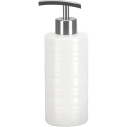 Kleine Wolke Seifenspender Sahara Weiss 18 x 6 cm Volumen 300 ml