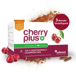 CHERRY PLUS Das Original Montmorency Sauerk.-Kaps. 116,1 g