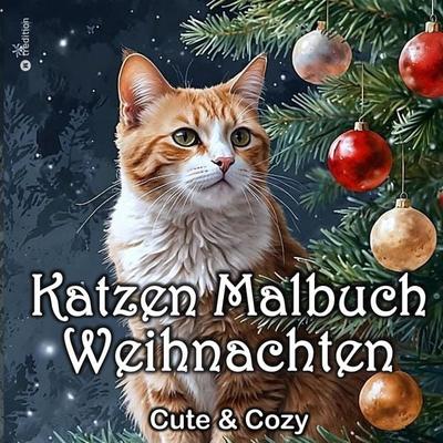 Katzen Malbuch Weihnachten - Katzenmalbuch Weihnachten - Süße Katzen Vintage Katzenwelt, Taschenbuch von Kenya Kooper, Tredition, 978-3-384-06747-0