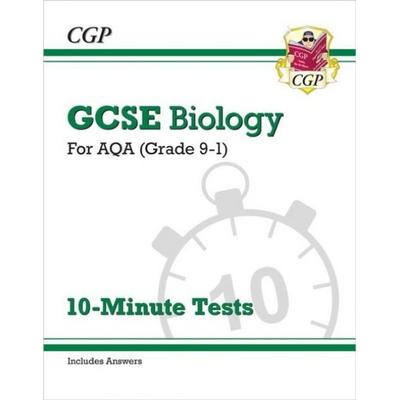 GCSE Biology: AQA 10-Minute Tests (includes answers), Taschenbuch von Cgp Books, CGP Books, 978-1-78294-844-5