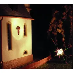 Viessmann 6330 - H0 Flutlichtstrahler nieder, LED weiß Höhe: 16 mm