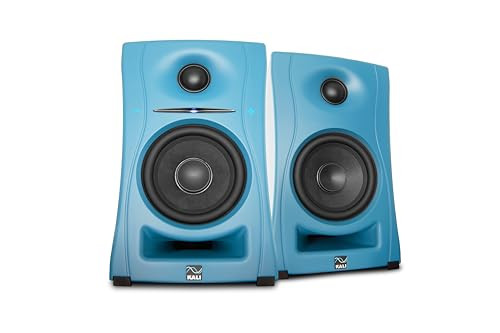 Kali Audio LP-UNF Blue actieve desktop studiomonitors met 4,5 inch woofer, USB-C en Bluetooth (set van 2)