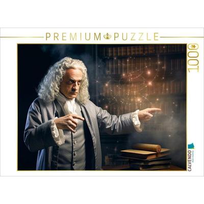 CALVENDO Puzzle Sir Isaac Newton | 1000 Teile Lege-Größe 64x48cm Foto-Puzzle für glückliche Stunden