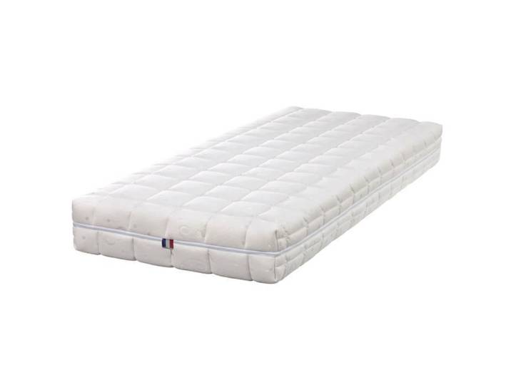 Matelas Latex Naturel 200x200 - KING OF DREAMS - Soutien Ferme - Déhoussable - Hauteur 20 cm