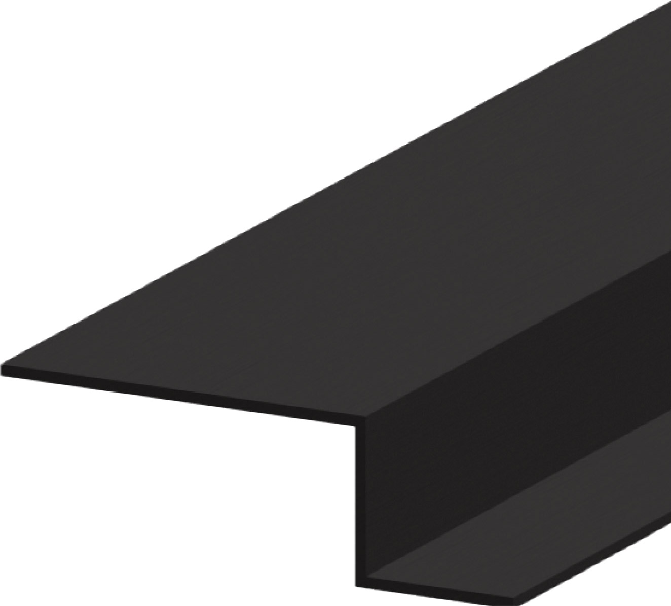 Isoled Led Trockenbau S-Profil 12,Schwarz 9005 200cm