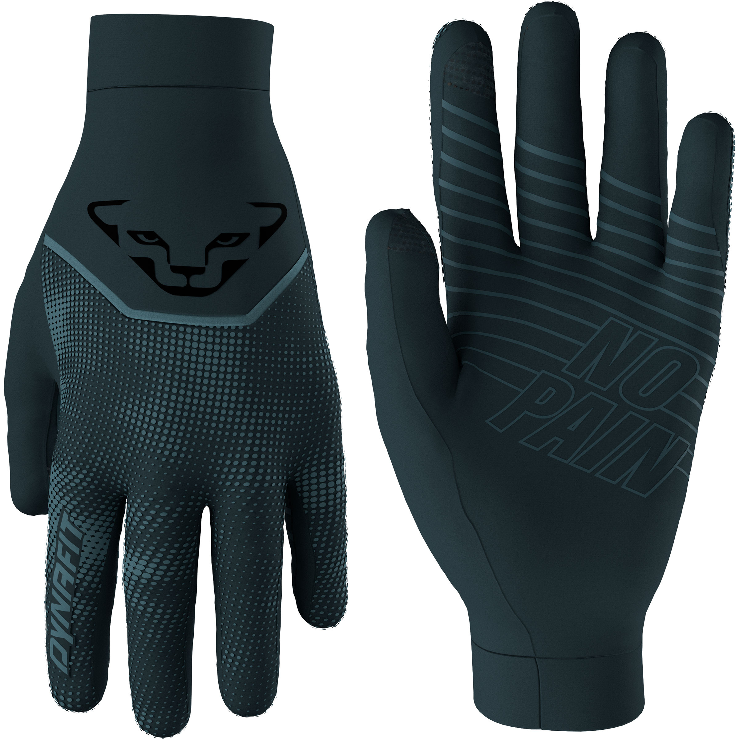 Dynafit Trail Reflective Fingerhandschuhe schwarz Größe XL Trailrunning | Laufen Elastisch