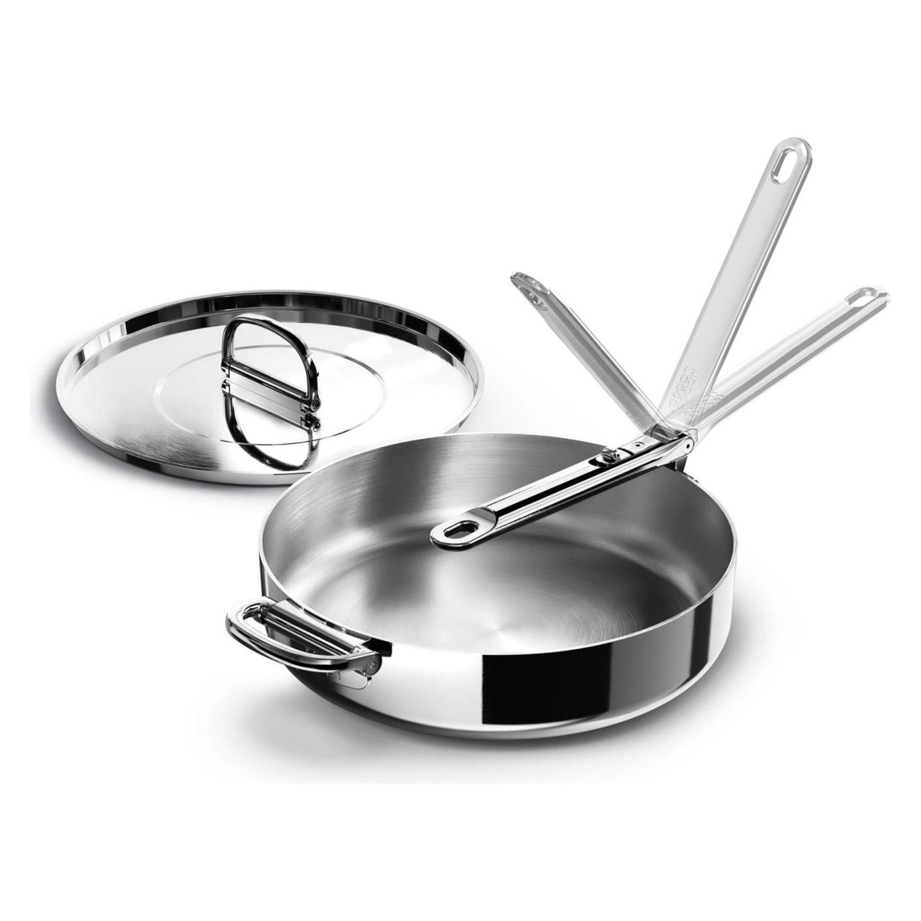 Joseph Joseph Space Steel Stielkasserolle (Stielkasserolle, Edelstahl, 28 x 12.10 cm) (1000028)