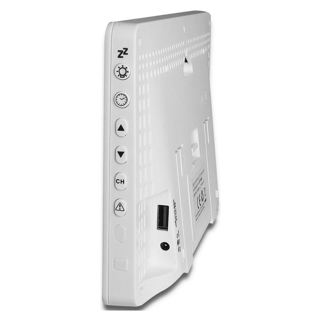 Lasmex SMART Wetterstation mit Farbdisplay Weiss TUYA LTC (URZ3511LX)