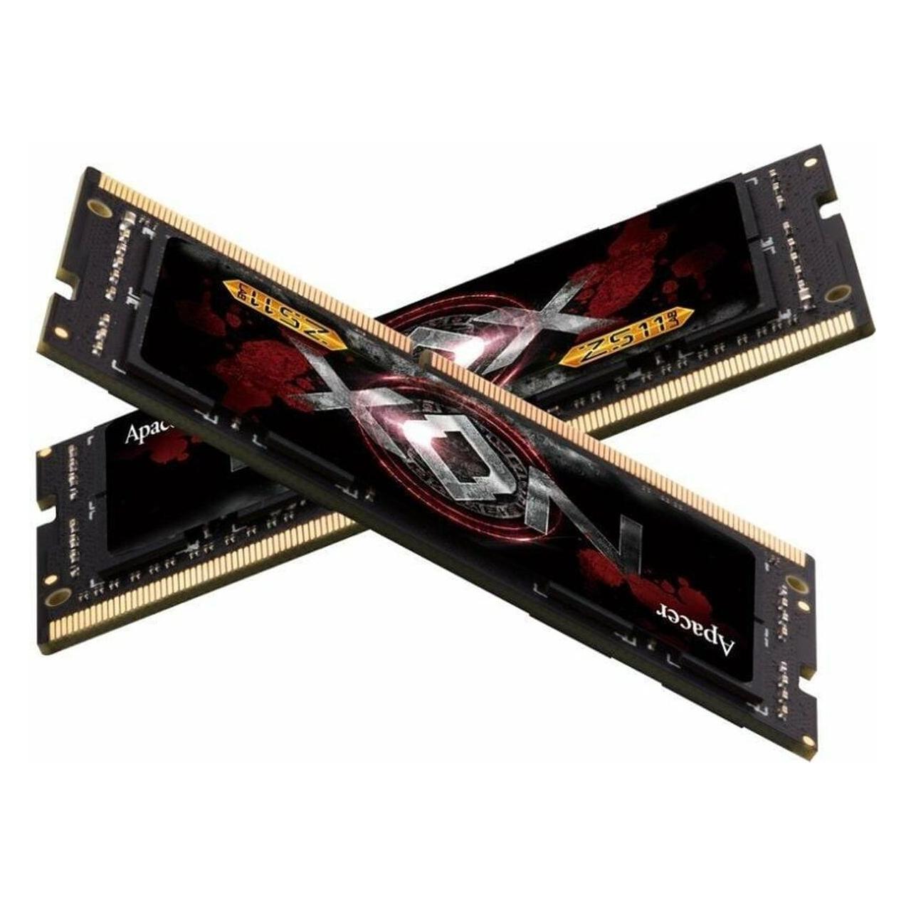Apacer RAM Speicher NOX 16 GB DDR4 3200 MHz (3200 MHz, DDR4-RAM, SO-DIMM) (A4S16G32CLYBDAA-1)