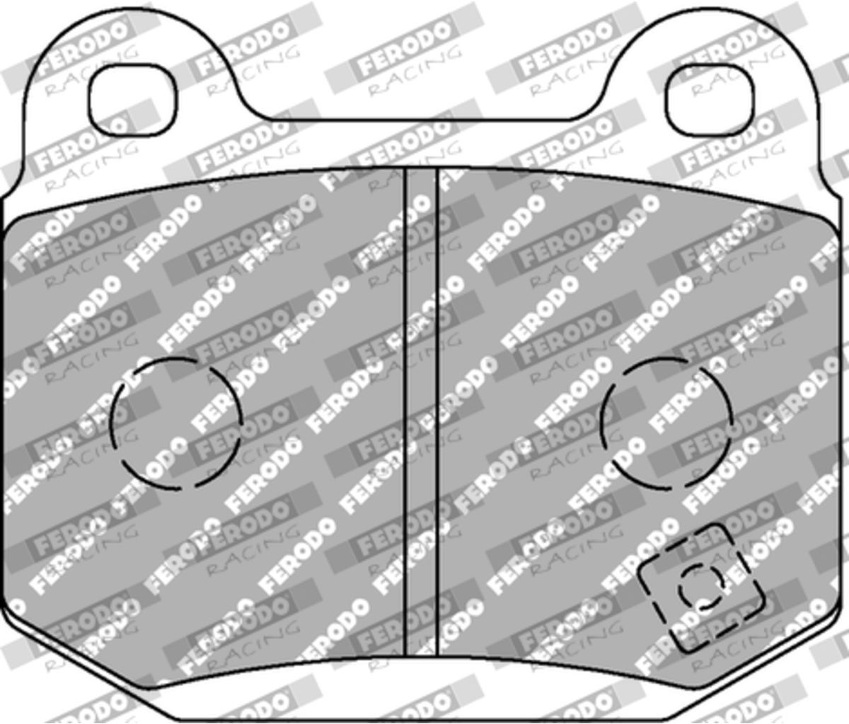 Bremsbelagsatz FERODO FCP1562Z
