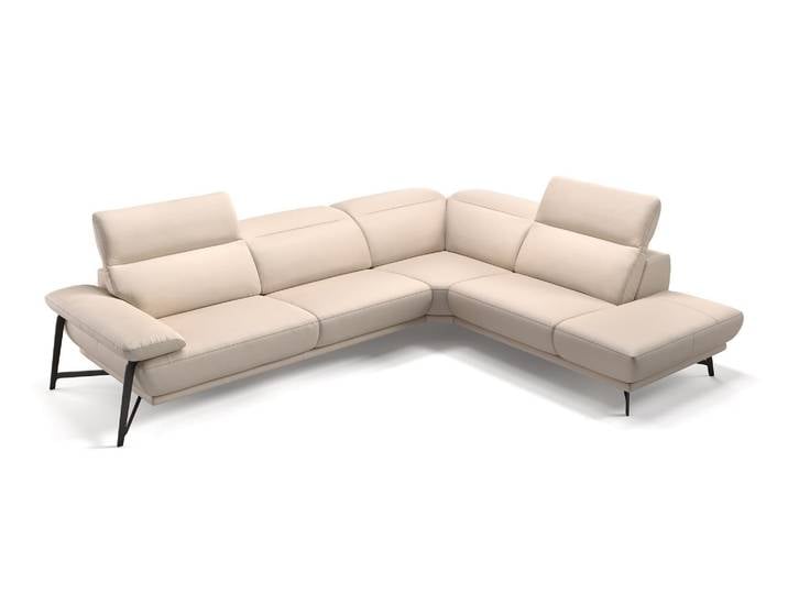 Leder Ecksofa BIANCO Designer Sofa