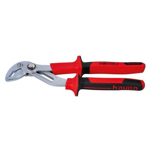 Haupa Wasserpumpenzange 240mm 1000V 2Komp 211221 (240 mm) (211221)