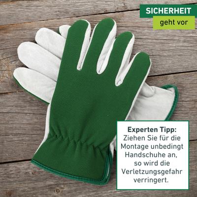 Voliere WINDHAGER "für Tiere und Garten, Drahgitter verzinkt für den Außenbereich", verzinkt, B:250cm H:50cm, Stahl, Tierkäfige, Stahlgitter erhältlich in unterschiedlichen Größen