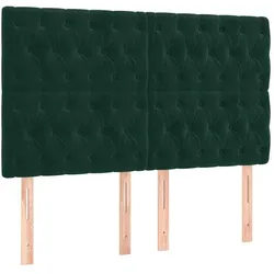 vidaXL, Boxspringbett, Braden Tufted design (140 x 190 cm)