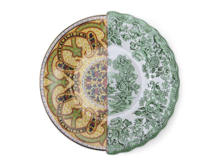 Seletti - Assiette à dessert Hybrid - Multicolore - Porcelaine - Designer Studio CTRLZAK